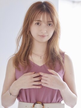 フォンズ(FONS) 田中みなみ風レイヤースタイル_透明感あるシアカラーでヘルシー