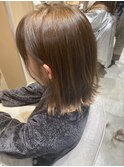 前下がりボブ　原明日香