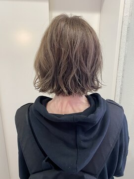 ヘアーデザイン シュシュ(hair design Chou Chou by Yone) 透明感ハイライト&アッシュグレージュ♪