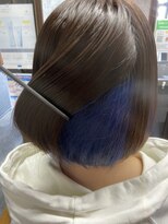アローズ 荒尾店(arose) 10代20代★可愛い★インナーカラー小顔ショートボブ