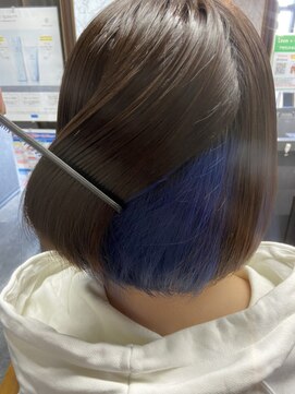 アローズ 荒尾店(arose) 10代20代★可愛い★インナーカラー小顔ショートボブ