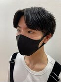 時短アイブロウ_センターパート, サイドパート,韓国マッシュ