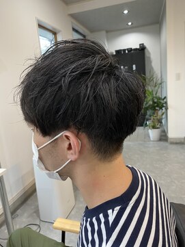 フゥ 宇都宮(FeU) ワックスのみで決まるマッシュ