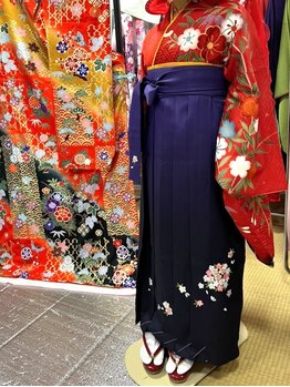 アート 美容室　西大通り店の写真/【花巻西大通】プロの着付け技術で、仕上がりが断然美しい◎一日中苦しくならず着崩れしにくい☆