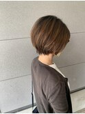 ショートボブ 髪質改善 半個室