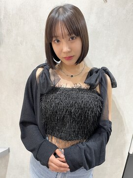 ロンドソレイユ 池袋(Lond soleil) ボブ/前髪カット/レイヤーカット×ケアブリーチ/デザインカラー