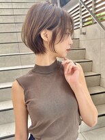 ロンド アンブル 四条烏丸(Lond ambre)&nbsp;【Lond ambre】川村利幸/大人美人ショート×グレージュ