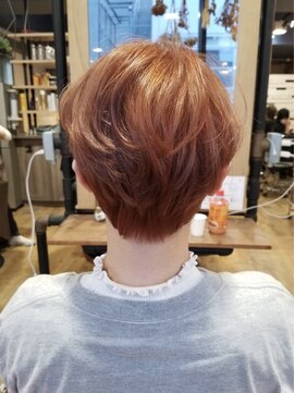 ノア 大宮店(Noa) ミルクティーベージュ/ショートボブ/ショート/カット＋カラー