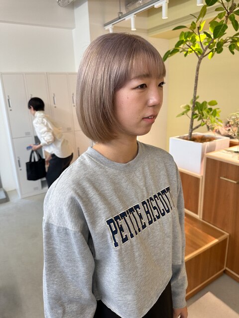 【loje】ライトベージュでイメチェンヘアスタイル☆