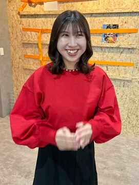 ジュール(JOULE'S) ロブヘア × マロンブラウン ＊