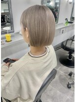 ハート(HART)&nbsp;グレージュ×ミニボブ