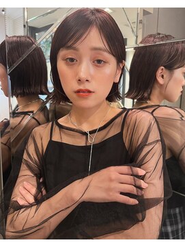 トリコ ショップアンドヘアサロン(tricot shop hair salon) 外はねはねヘア/ボブ/コンパクトショート