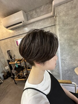 サーディースリーエーカーズヘアスタジオ(33Acers Hair Studio) クセ毛を活かしたショートスタイル