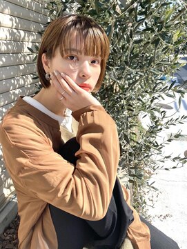 クリアーオブヘアー 池下店(clear OF HAIR) ぱつっとストレートボブ