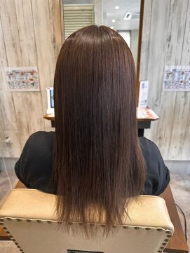 エヌアンドエー 杉戸高野台店(N&A) 艶めくきれい髪 秋冬のストレート/縮毛矯正/カラー#9