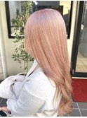 2回ブリーチピンクベージュ