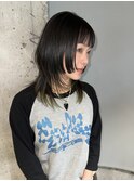 【ERIKA】ステップカットとシャギーレイヤーのミックス