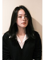 エアー 青山(AIR)&nbsp;シースルーバング×レイヤーカット