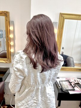 コワファースト  させぼ五番街店(COIFF1RST) pink lavender greige