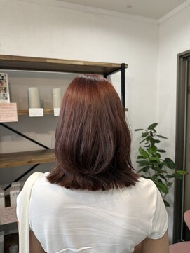 ミツバ(3tuba) チェリーピンク+レイヤーボブ