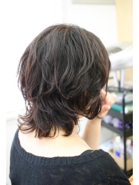 ヘアーノッキン(hair knock’n) ウルフパーマ