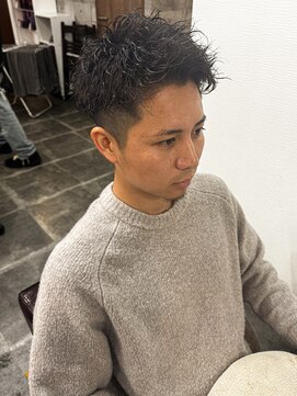 アムレヘアー(amule hair) 【amule hair】ツイストパーマ/王道ショート/フェード