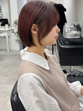 クレム 博多駅店(ChLem) 丸みボブ　　博多ショート