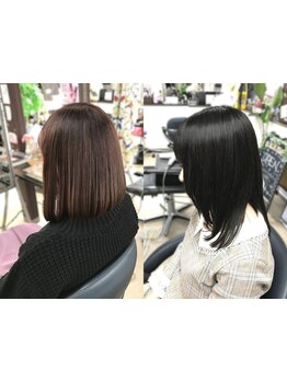 【駐車場有】嬉しい価格プチプラサロン☆女性stylistだから相談しやすく丁寧な気遣いや接客が人気の秘密♪