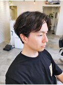 ウェーブパーマ