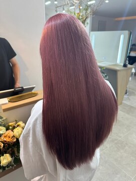 ビビバイベル(BiVi by BHEL) 桑名ロングレイヤーカットハッシュカット透明感カラー重めロング