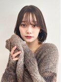 大人ふんわりボブ/質感再整カラー