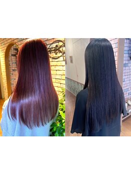 お客様一人一人の髪の状態に合わせてご提供☆経験豊富なスタイリストが厳選したトリートメントで艶髪に!!