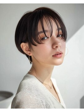 オンク 新宿(onk) 黒髪/グレーベージュ/レイヤーロング/前髪パーマ[新宿駅]