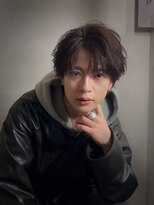 刈部倶楽舞 フェザーパーマ × ダウンパーマ【朝久】