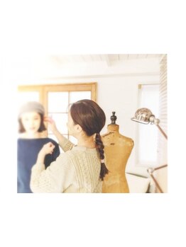 少人数のプライベート空間で最初から最後まで一人が担当◎ヘアケアから理想のstyleまで、ご相談ください。