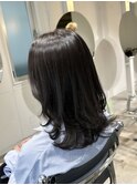 〈宮本〉ミディアムレイヤー×暗髪