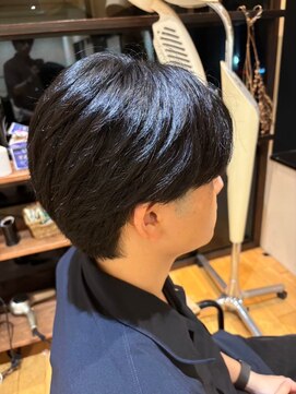 クラップス 横須賀中央店(CLAPS) 横須賀メンズカットスパイキーショートツーブロックフェード眉毛