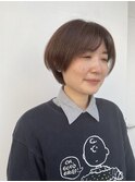 丸みショートボブ