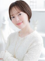 モッズヘア 越谷(mod's hair)&nbsp;シールスルーバングミニボブレイヤーショートc7越谷20代30代40代