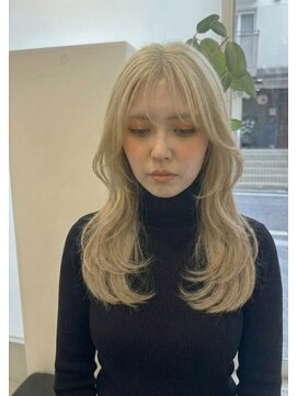 トレ(tre.) 髪質改善 レイヤースタイル 大人可愛い