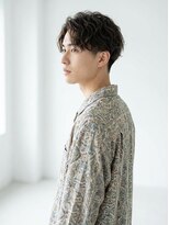 miiro 仙台東口/髪質改善/縮毛矯正ストレート/カラー/ショート【4月OPEN(予定)】&nbsp;刈上げセンターパート波巻きパーマ10代20代30代ココアブラウン