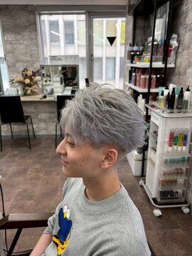 リファイン バイ アフィナー 本厚木店(Refine by Afinar) ブリーチハイライト髪質改善ダブルカラーレイヤーカット/本厚木