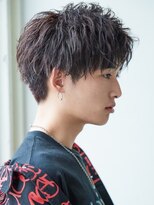 リタバイクロト(LITA by KUROT)&nbsp;那覇/刈り上げセンターパート/波巻きツイストスパイラル