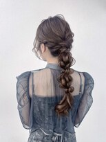 銀座新橋着付けヘアセットサロン［N］&nbsp;編みおろし/編み込み/結婚式/ヘアセット/銀座/新橋/有楽町