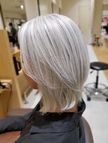 ユニックス イオンモール川口前川店(UNIX)&nbsp;【50代髪型】大人女性向け・外ハネくびれレイヤーボブ×髪質改善