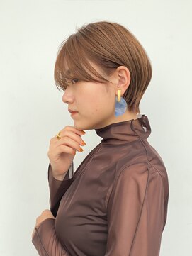 ロンド レグリーズ 立川(Lond leglise) ハンサムショート/丸みショートボブ/20代30代40代50代/顔周り