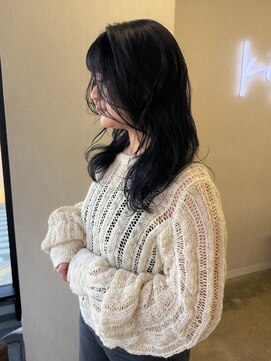 キジ(kiji) 【kiji】大人暗髪ダブルカラー×ロング＃久屋大通＃栄＃丸の内
