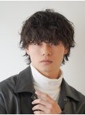ニュアンスウルフ/ニュアンスパーマ/リバースセンターパート町田