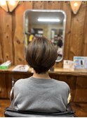白髪ぼかしハイライト