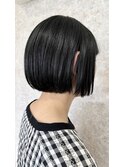 ブルーブラック×艶感コンパクト